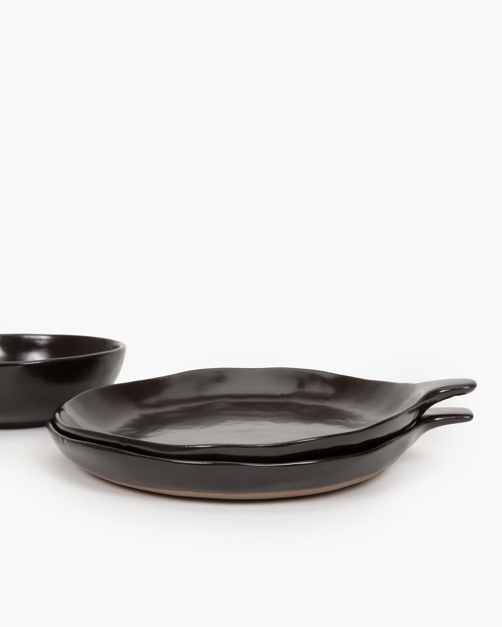 Apero set 12 pieces - La Mère tableware by Marie Michielssen - dark brown
