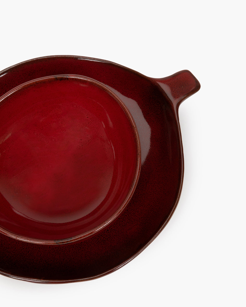 Apero set 12 pieces - La Mère tableware by Marie Michielssen - venetian red