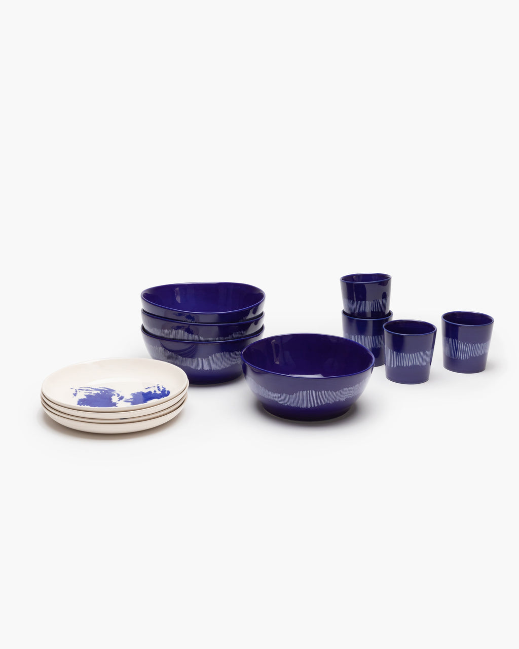 Breakfast Set 12 pieces - Feast tableware by Ottolenghi - blue