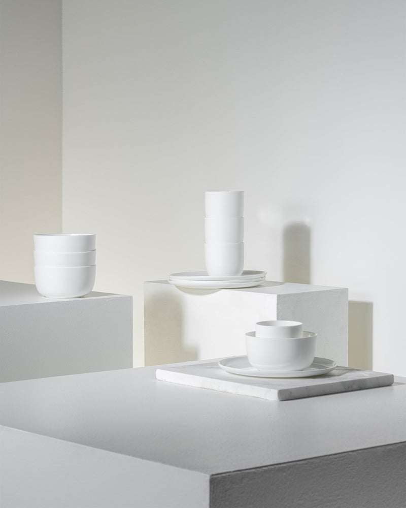 Colazione 12 pezzi - Set Base di stoviglie da tavola di Piet Boon - bianco