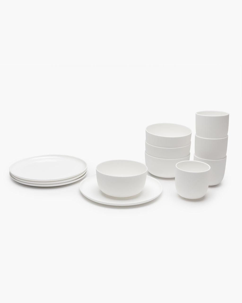 Colazione 12 pezzi - Set Base di stoviglie da tavola di Piet Boon - bianco