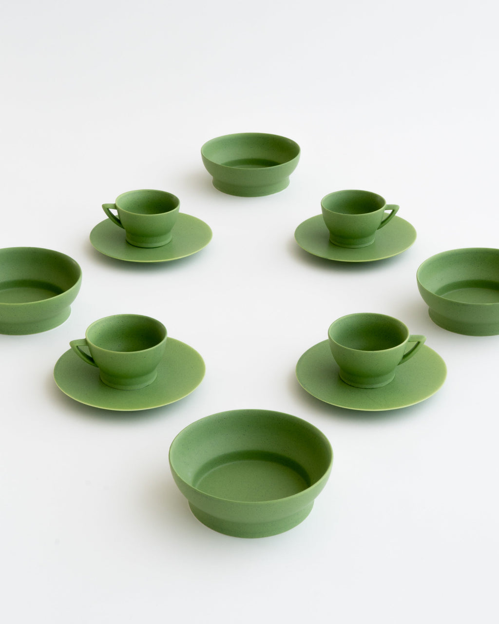 Breakfast Set 12 pieces - Ra - Green