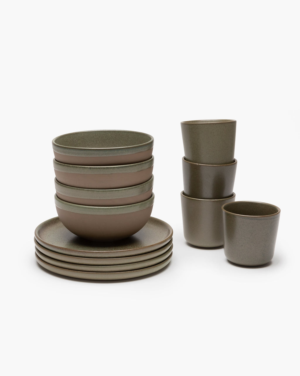 Breakfast Set 12 pieces - Surface tableware by Sergio Herman - camogreen