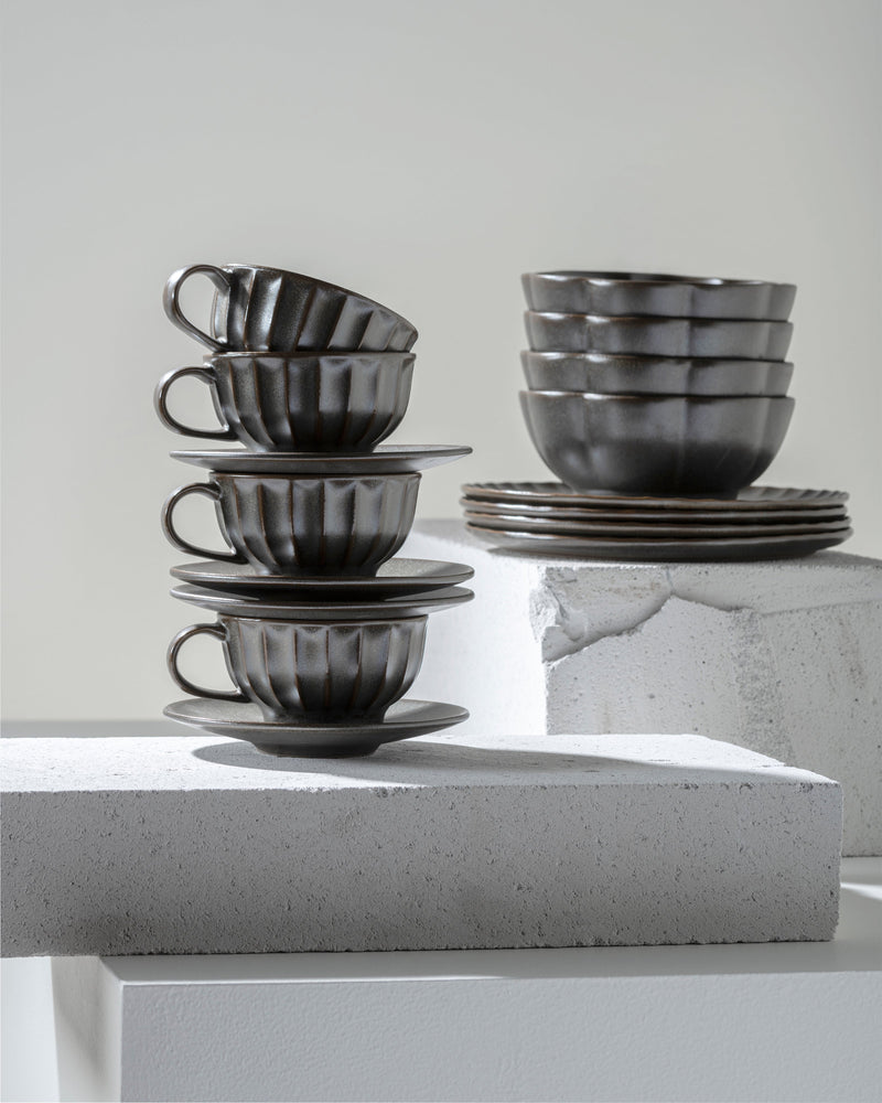 Set da colazione 16 pezzi - Inku Tableware di Sergio Herman - verde