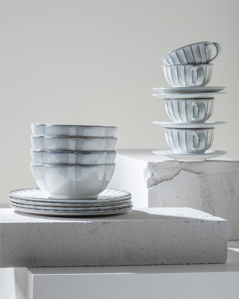 Set da colazione 16 pezzi - Inku Tableware di Sergio Herman - bianco