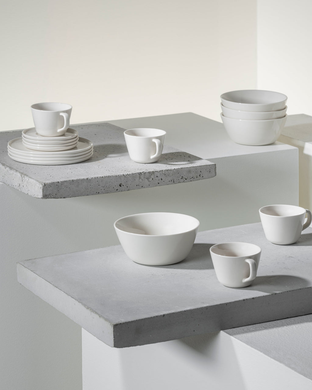 Breakfast Set 16 pieces - Cena by Vincent Van Duysen - ivory