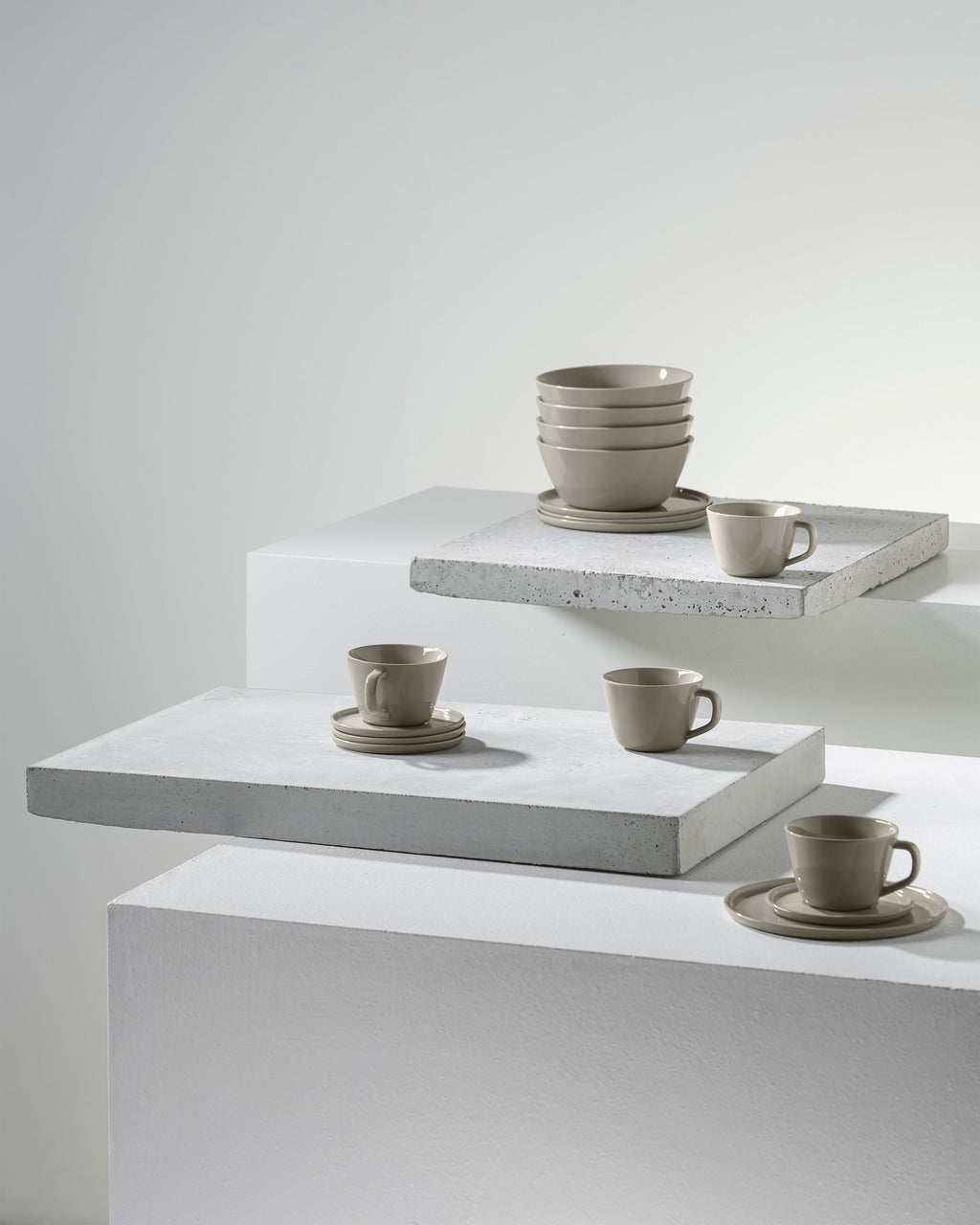 Breakfast Set 16 pieces - Cena by Vincent Van Duysen - sand