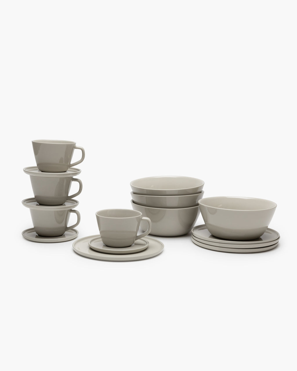 Breakfast Set 16 pieces - Cena by Vincent Van Duysen - sand