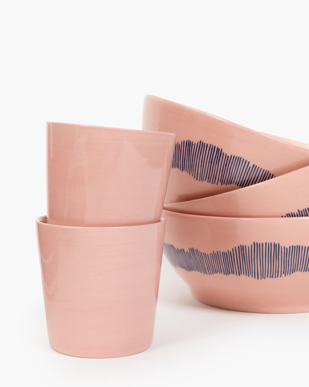 Breakfast Set 12 pieces - Feast tableware by Ottolenghi - Pink