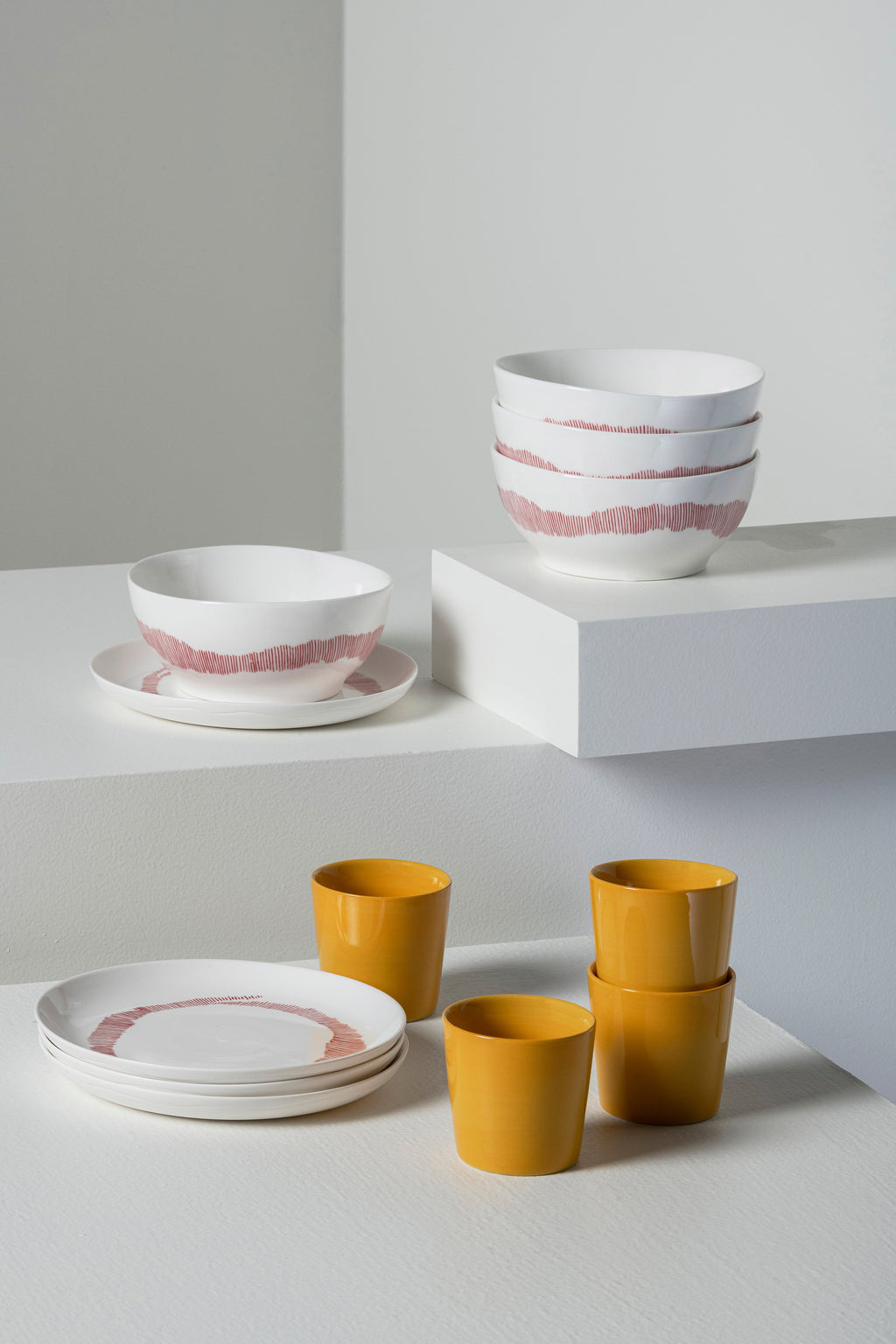 Breakfast Set 12 pieces - Feast tableware by Ottolenghi - White