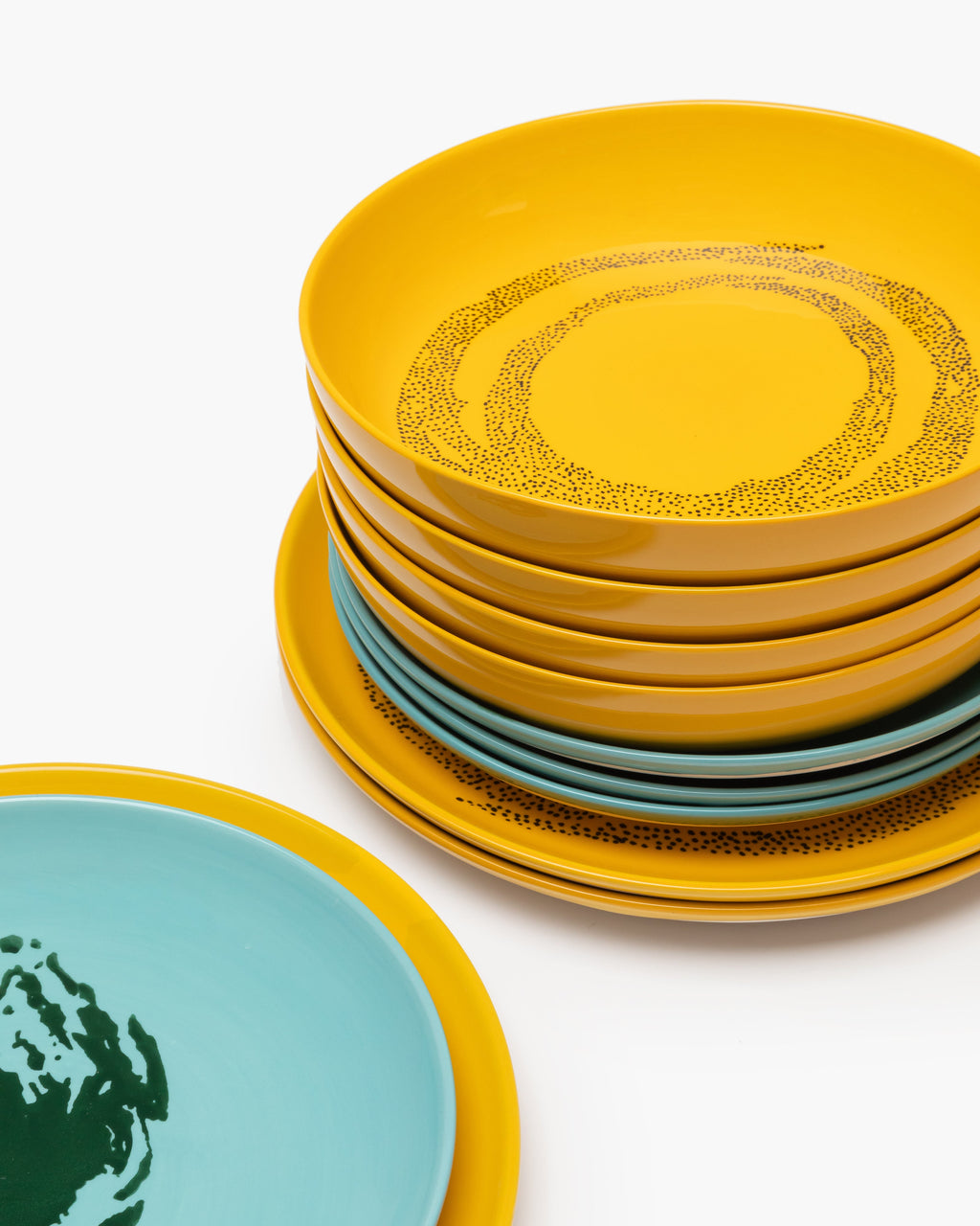 Dinner Set 12 pieces - Feast tableware by Ottolenghi - yellow