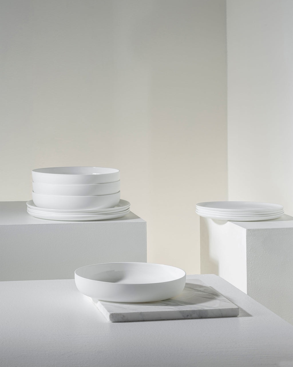 Set da pranzo 12 pezzi - Set Base di stoviglie da tavola di Piet Boon - bianco