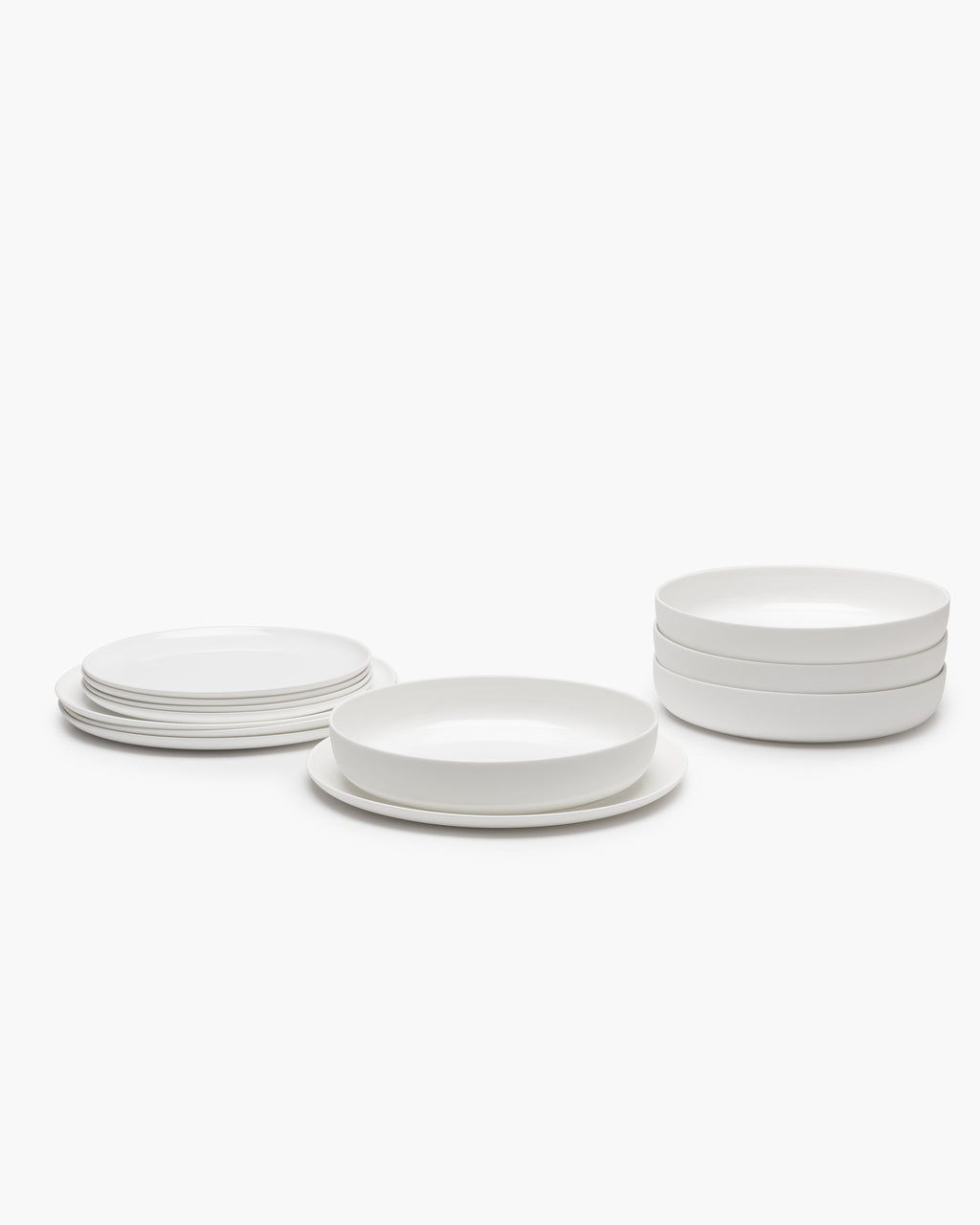 Set da pranzo 12 pezzi - Set Base di stoviglie da tavola di Piet Boon - bianco