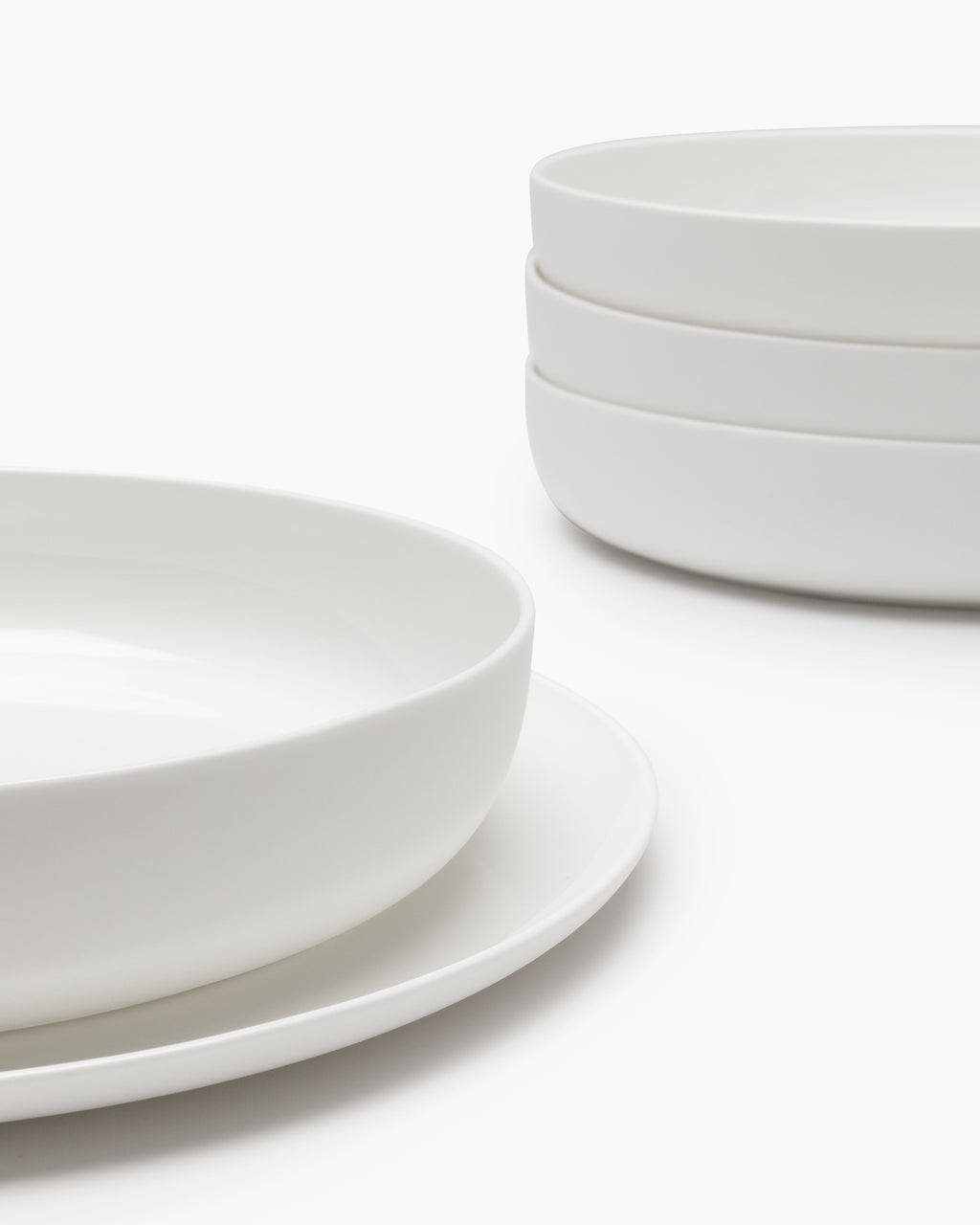 Set da pranzo 12 pezzi - Set Base di stoviglie da tavola di Piet Boon - bianco