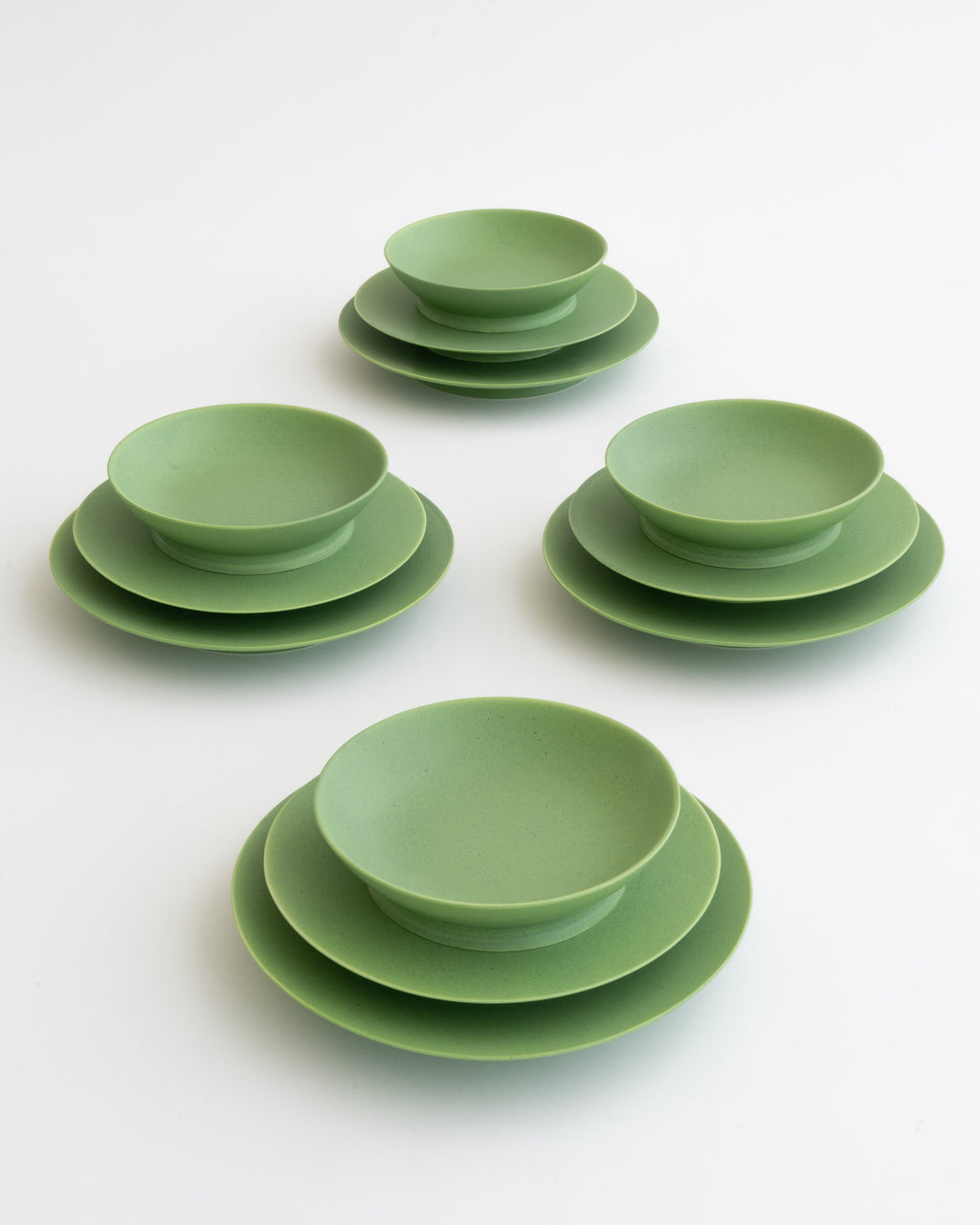 Set da pranzo 12 pezzi - Ra - Verde