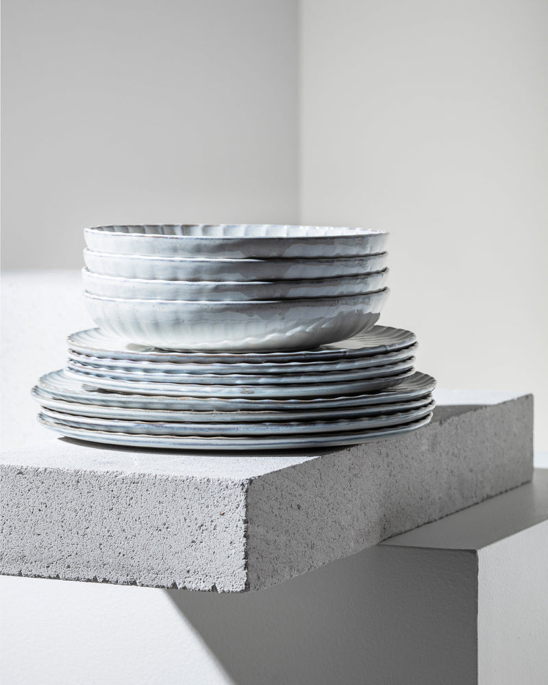Set da cena 12 pezzi - Inku Tableware di Sergio Herman - bianco