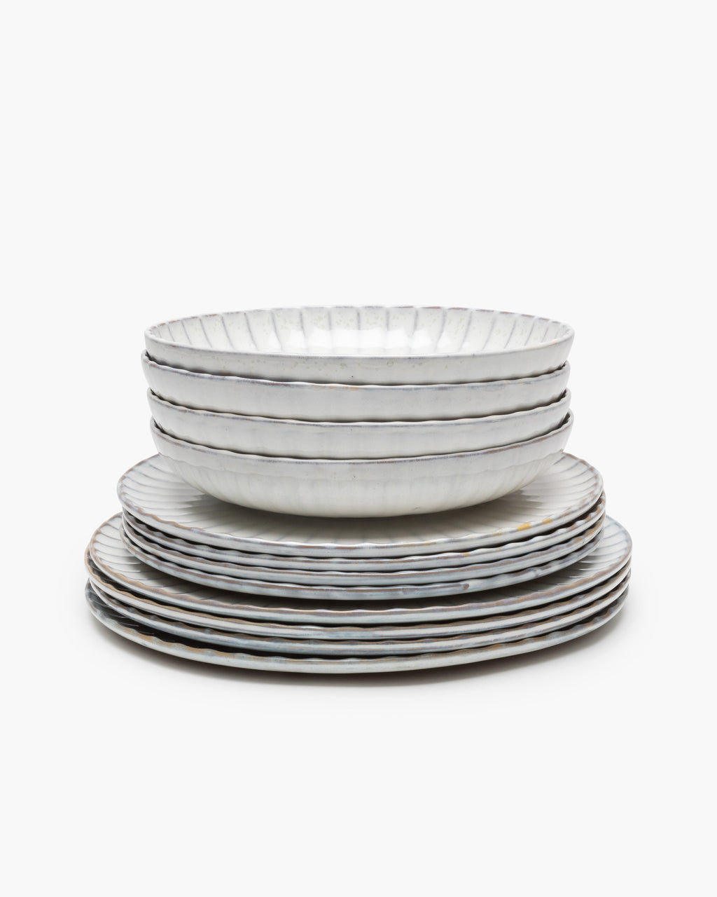 Set da cena 12 pezzi - Inku Tableware di Sergio Herman - bianco