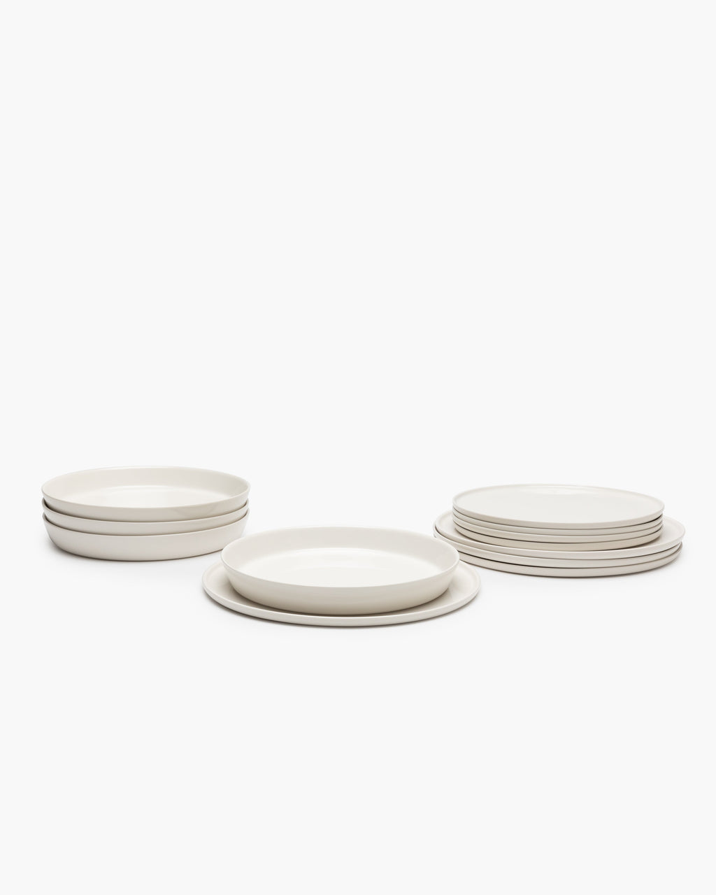 Dinner Set 12 pieces - Cena by Vincent Van Duysen - ivory