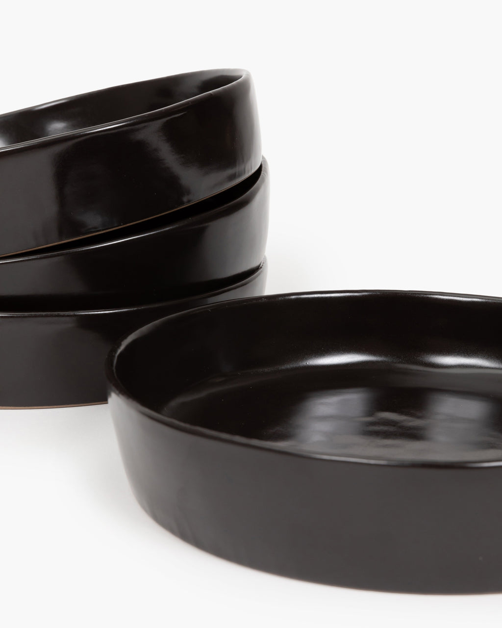 Dinner Set 12 pieces - La Mère tableware by Marie Michielssen - dark brown
