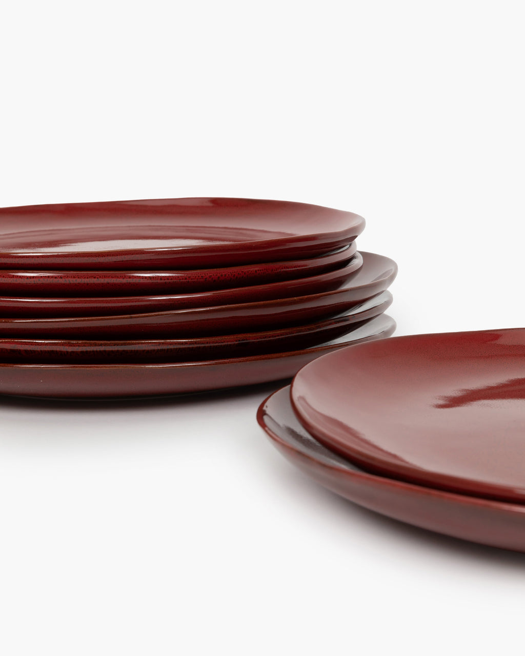 Dinner Set 12 pieces - La Mère tableware by Marie Michielssen - venetian red