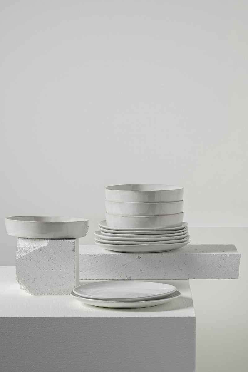 Set da pranzo 12 pezzi - La Mère stoviglie di Marie Michielssen - bianco sporco