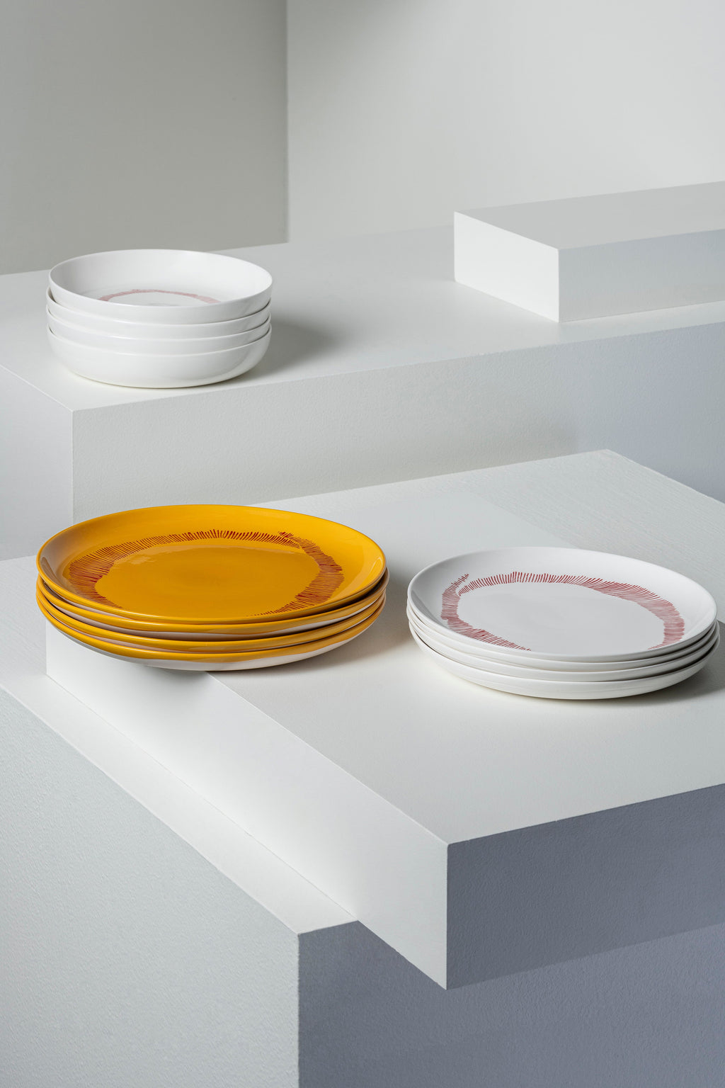 Dinner Set 12 pieces - Feast tableware by Ottolenghi - White