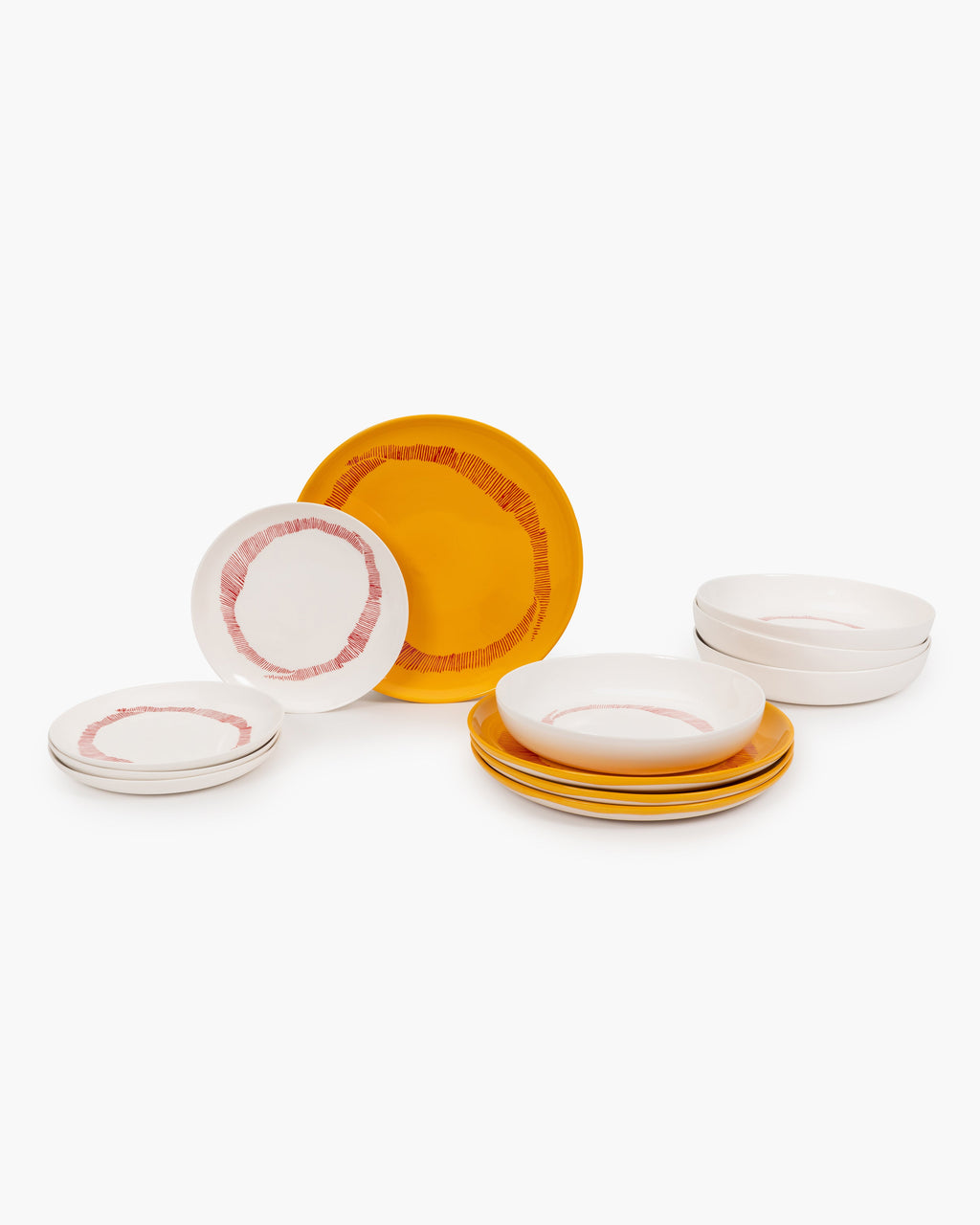 Dinner Set 12 pieces - Feast tableware by Ottolenghi - White