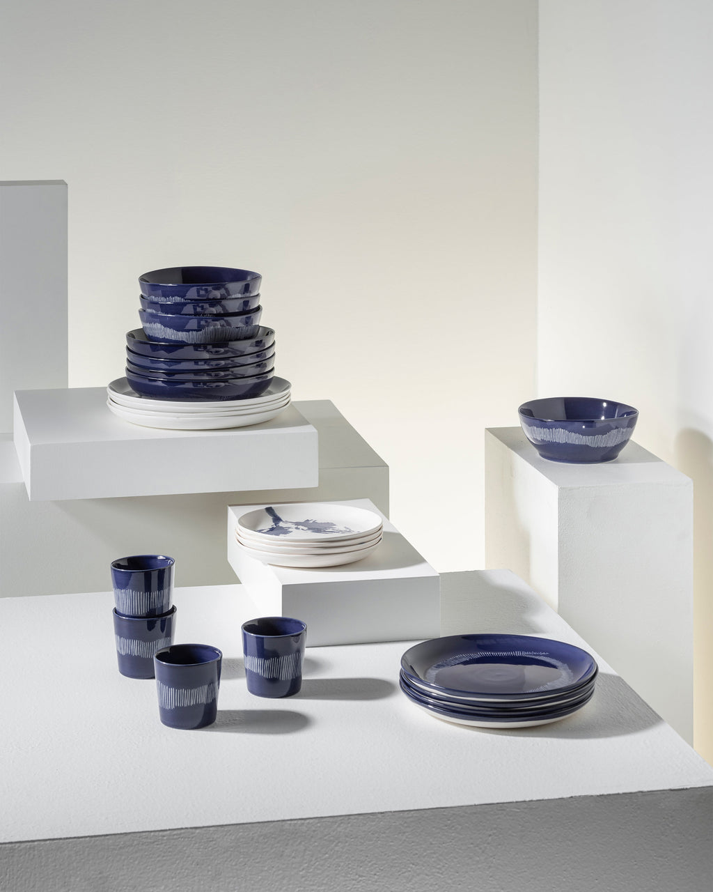 Full Set 24 pieces - Feast tableware by Ottolenghi - blue