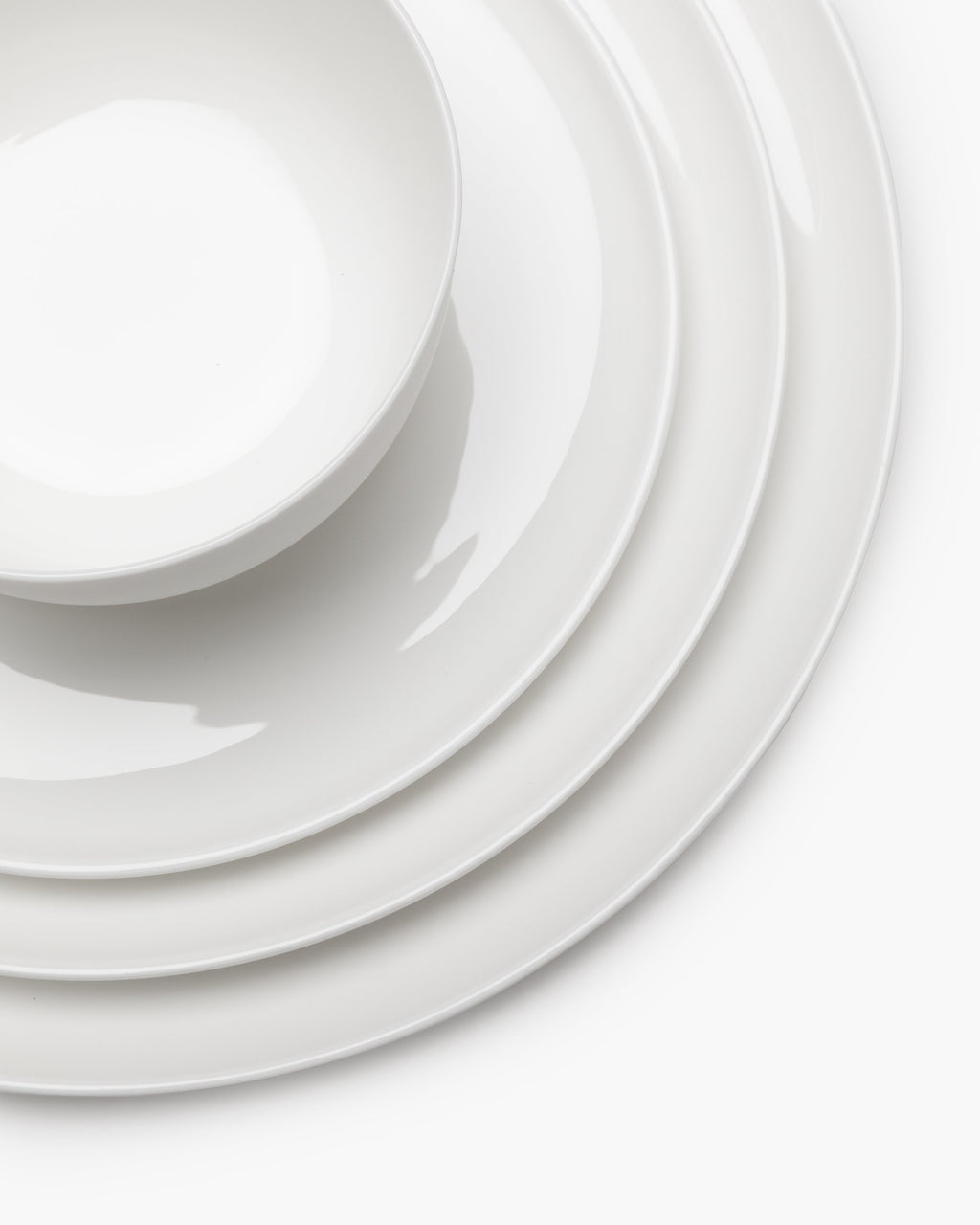 Full Set 24 pieces - Set Base tableware by Piet Boon - white