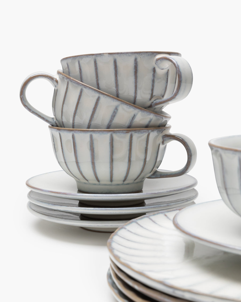 Full Set 28 pieces - Inku Tableware by Sergio Herman - white
