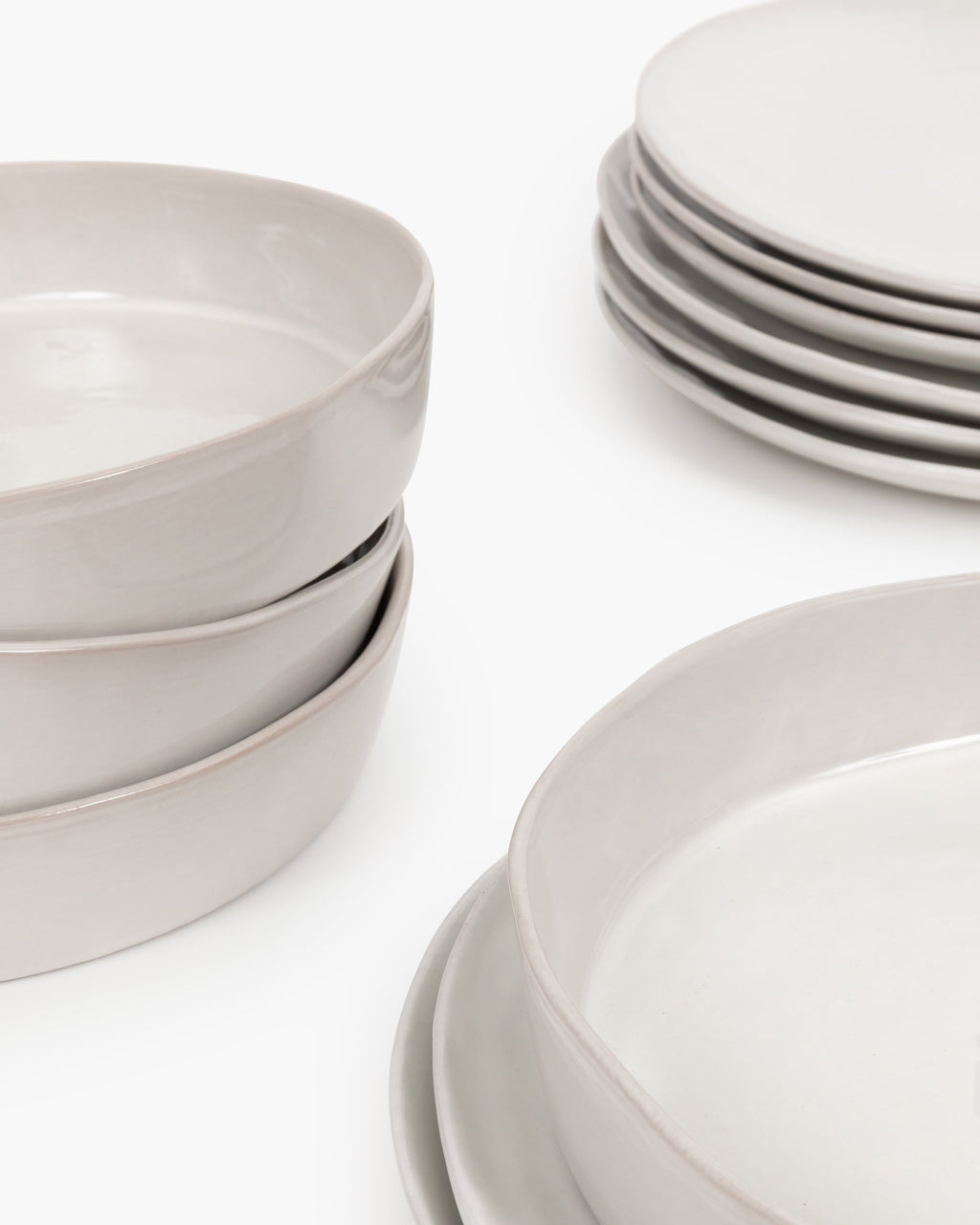 Full Set 24 pieces - La Mère tableware by Marie Michielssen - Off-white