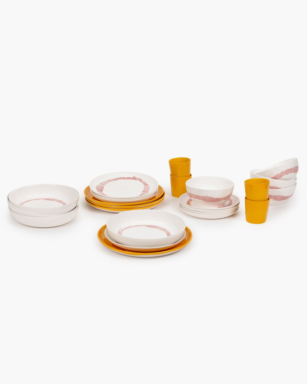 Full Set 24 pieces - Feast tableware by Ottolenghi - White