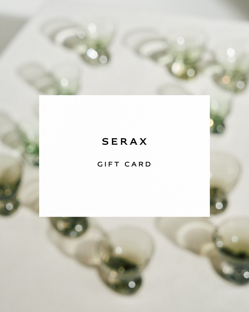 carta regalo SERAX