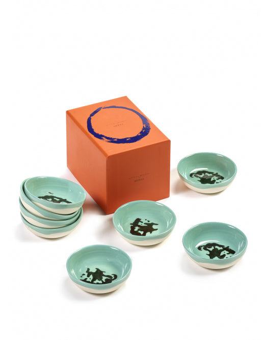 DISH XS AZURE BROCCOLI GREEN FEAST